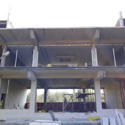 Sound proofing and facade work of Benquet Hall (2)