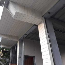 Sound proofing and facade work of Benquet Hall (4)