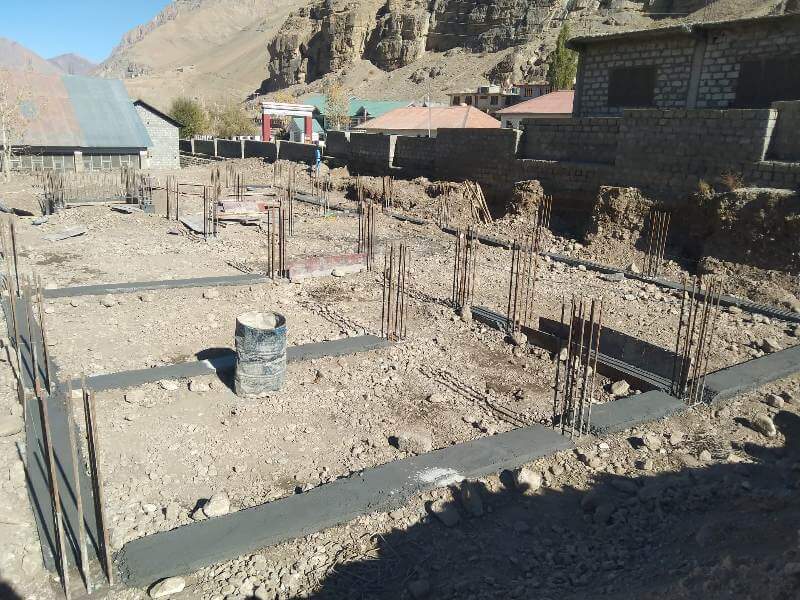 Revealing the future: The Model Career Centre (MCC) in Kaza, Himachal Pradesh, is envisioned as a G+2 structure by LGSF Construction, which promises innovation and expansion in the middle of the Himalayas.
