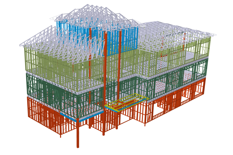 Revealing the future: The Model Career Centre (MCC) in Kaza, Himachal Pradesh, is envisioned as a G+2 structure by LGSF Construction, which promises innovation and expansion in the middle of the Himalayas.