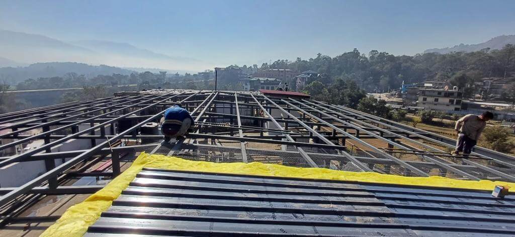 Building hope and healing: LGSF Construction is under underway on the Astha Hospital, a state-of-the-art medical facility situated amidst picturesque scenery in Mandi, Himachal Pradesh.