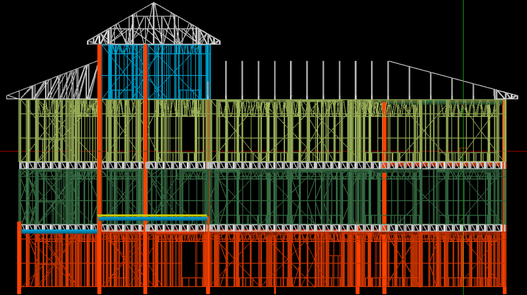 Revealing the future: The Model Career Centre (MCC) in Kaza, Himachal Pradesh, is envisioned as a G+2 structure by LGSF Construction, which promises innovation and expansion in the middle of the Himalayas.